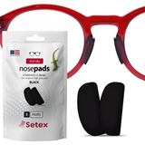Setex Eyeglass Nose Pads - Ultra-thin (0.6mm) Starter Pack & Optical Retail Display