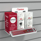 Setex Eyeglass Nose Pads - Ultra-thin (0.6mm) Starter Pack & Optical Retail Display