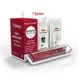 Setex Eyeglass Nose Pads - Ultra-thin (0.6mm) Starter Pack & Optical Retail Display
