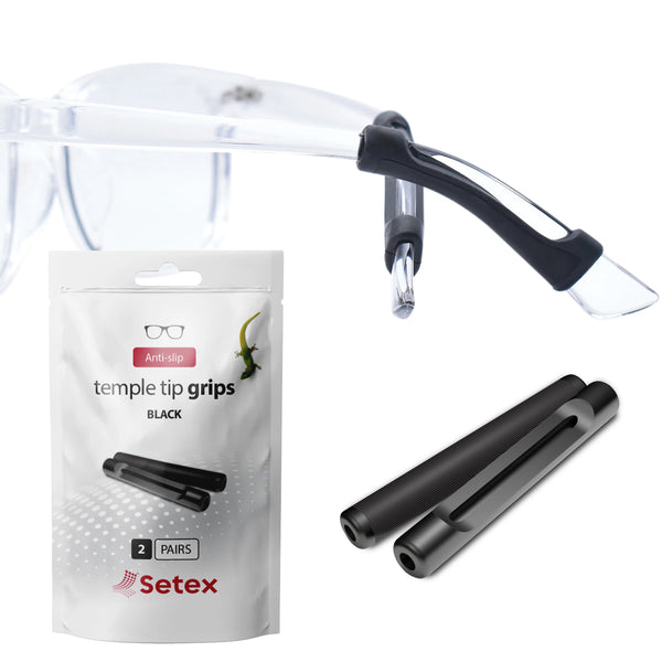 8 Pairs Eye Glasses Ear Grippers, Soft Silicone Glasses End Tips Ear Sock Sleeve Replacement Thin Metal Eyeglass Legs Glasses Temple Tips Eye Glass Re - Foto 14